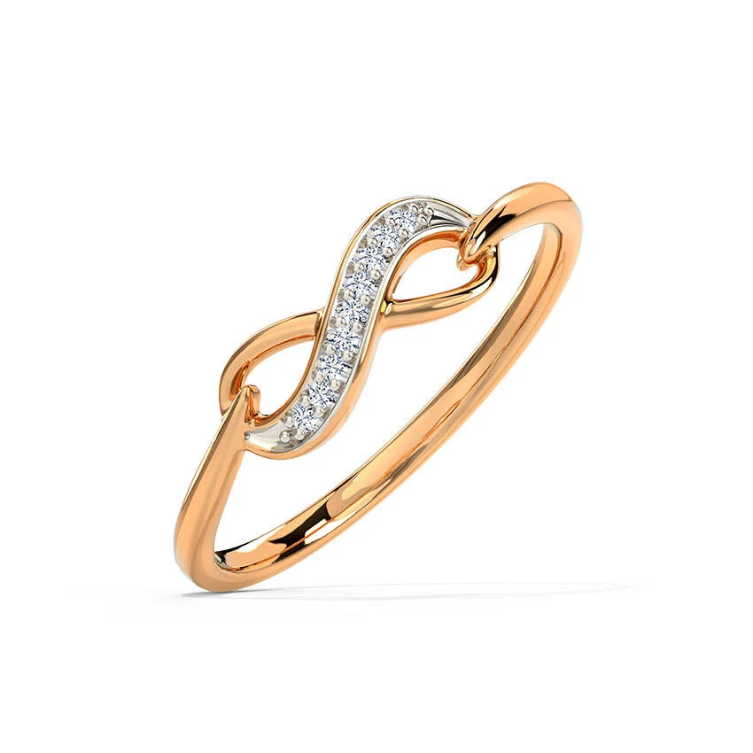 Rose Gold Diamond Ring